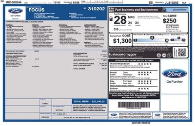 2018 Ford Focus SEL