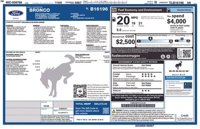 2026 Ford Bronco Outer Banks In-Transit