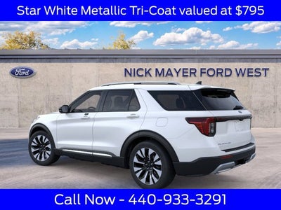 2026 Ford Explorer Platinum