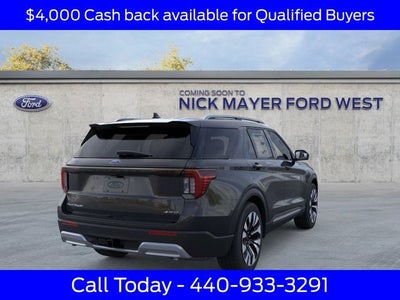 2026 Ford Explorer Platinum In-Transit