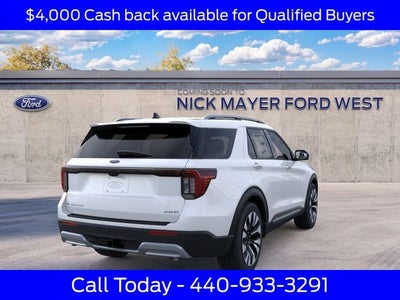 2026 Ford Explorer Platinum In-Transit
