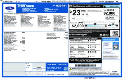 2027 Ford Explorer ST-Line In-Transit