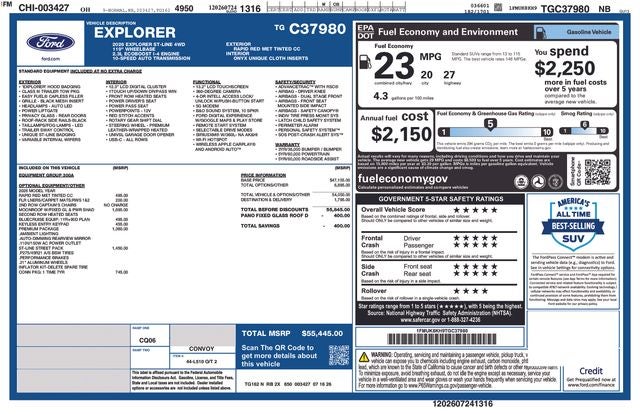 2026 Ford Explorer ST-Line In-Transit