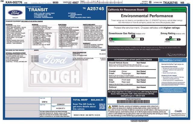 2026 Ford Transit-250 Cargo
