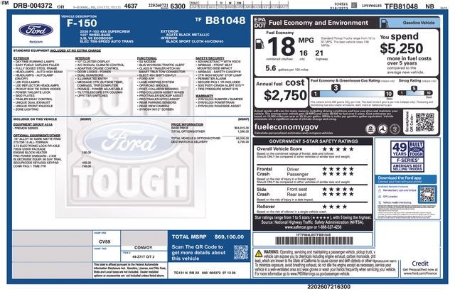 2026 Ford F-150 Tremor In-Transit