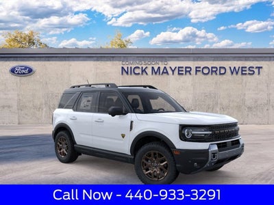 2026 Ford Bronco Sport Badlands In-Transit