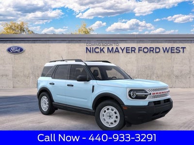 2026 Ford Bronco Sport Heritage In-Transit