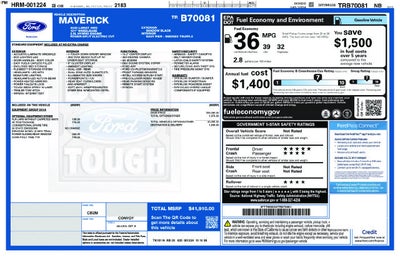 2026 Ford Maverick Lariat In-Transit