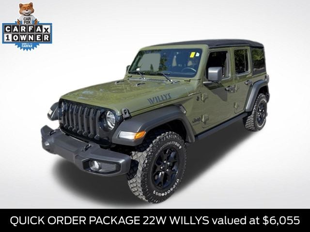 2022 Jeep Wrangler Unlimited Willys