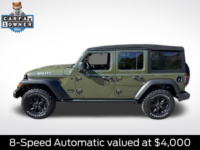 2022 Jeep Wrangler Unlimited Willys