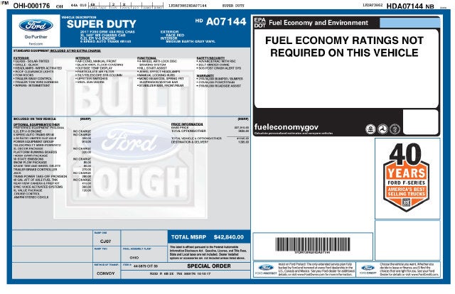 2017 Ford F-350SD XL DRW
