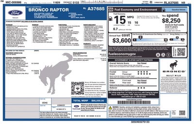 2024 Ford Bronco Raptor