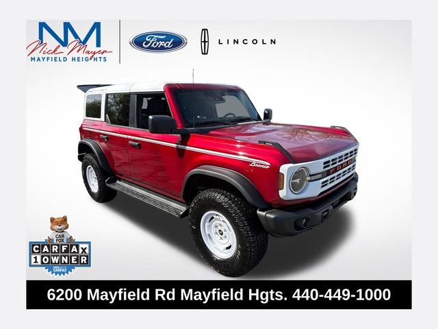 2025 Ford Bronco Heritage Edition