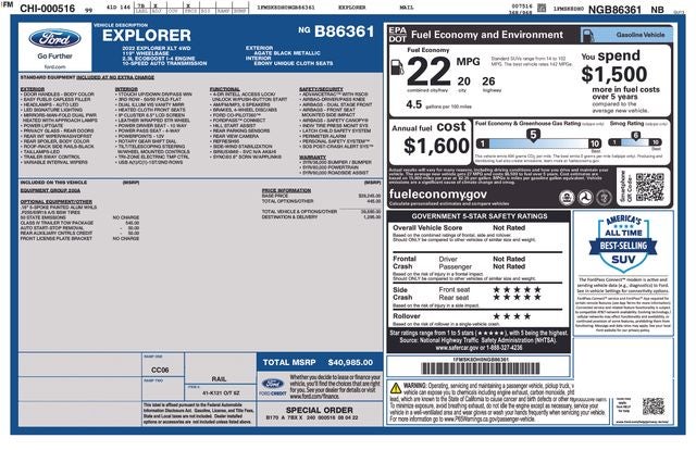 2022 Ford Explorer XLT