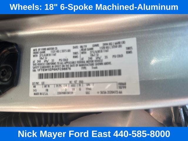 2019 Ford F-150 XLT