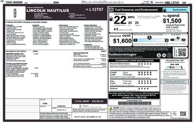 2022 Lincoln Nautilus Reserve
