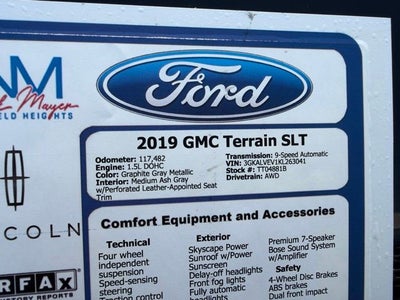 2019 GMC Terrain SLT