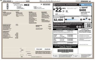 2013 Lincoln MKZ Base