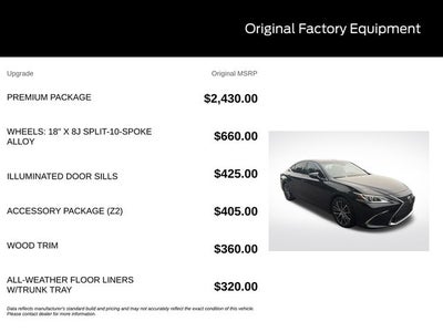 2023 Lexus ES 350