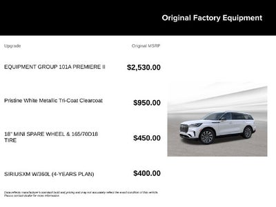 2027 Lincoln Aviator Premiere Premium
