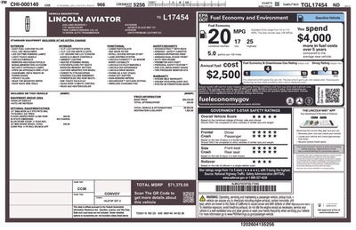 2026 Lincoln Aviator Reserve
