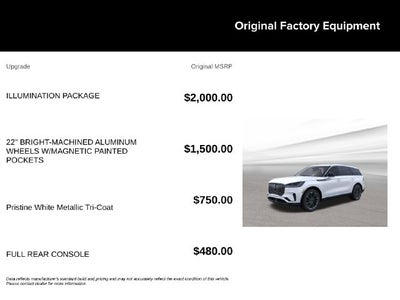 2026 Lincoln Aviator Reserve Premium