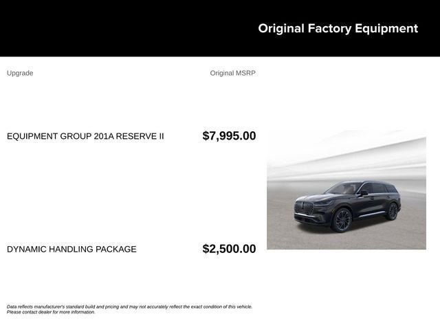 2026 Lincoln Aviator Reserve Premium
