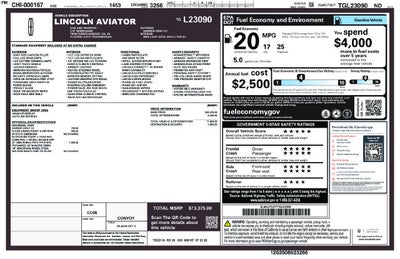 2026 Lincoln Aviator Reserve Premium