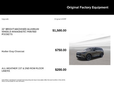 2026 Lincoln Aviator Reserve Premium