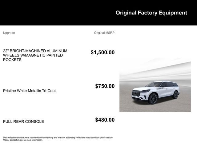 2026 Lincoln Aviator Reserve