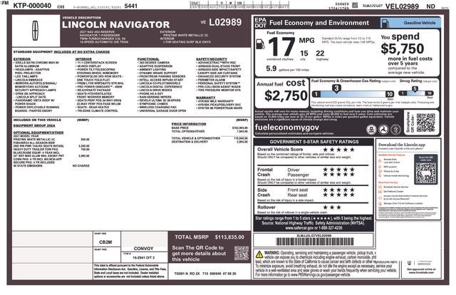 2027 Lincoln Navigator Reserve IN-TRANSIT