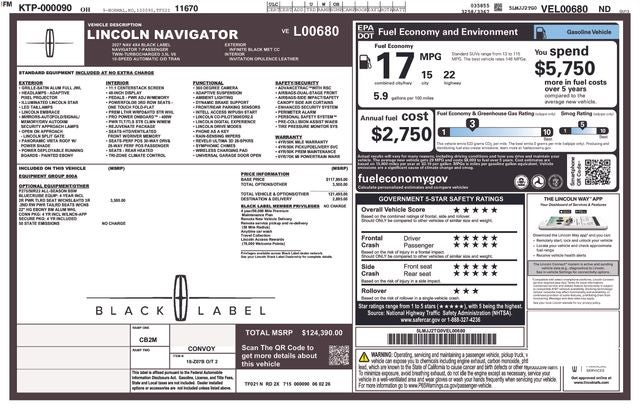 2027 Lincoln Navigator Black Label