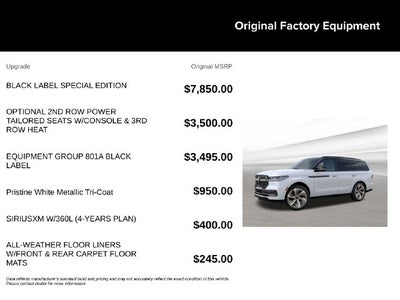 2027 Lincoln Navigator Black Label IN-TRANSIT