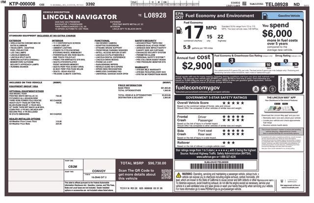2026 Lincoln Navigator Premiere