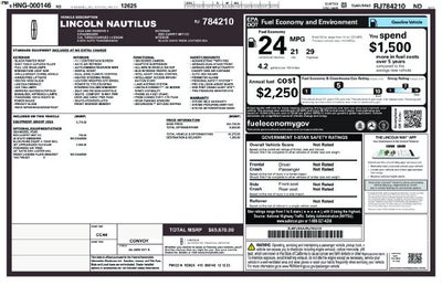 2024 Lincoln Nautilus Reserve