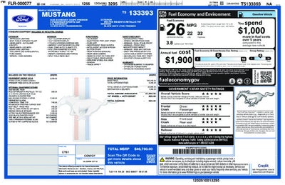 2026 Ford Mustang EcoBoost Premium
