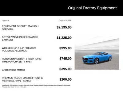 2026 Ford Mustang EcoBoost