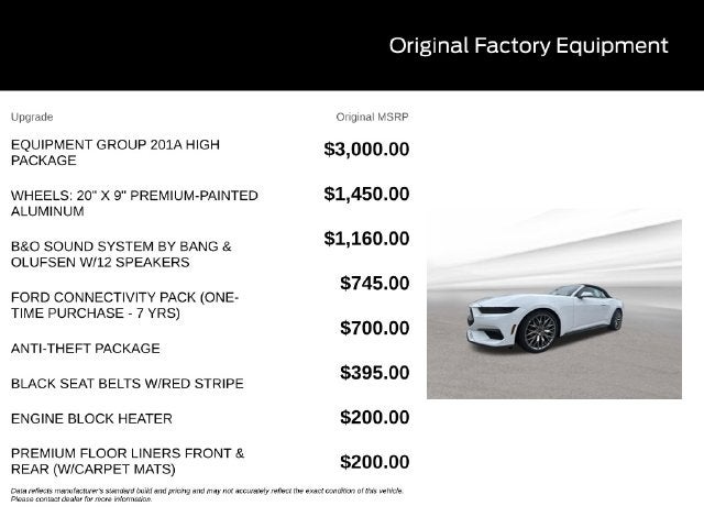 2026 Ford Mustang EcoBoost Premium
