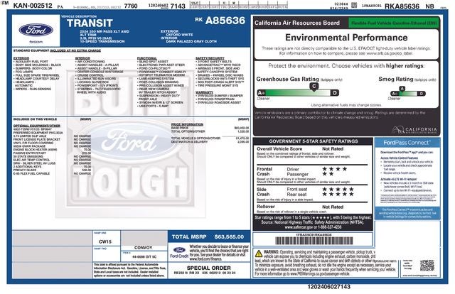 2024 Ford Transit-350 XLT AWD