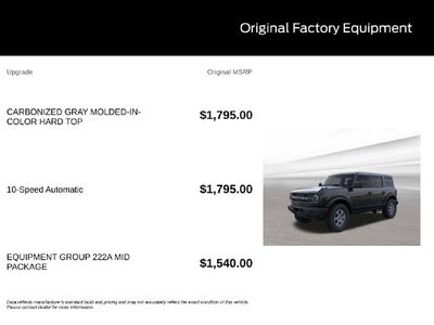 2026 Ford Bronco Big Bend