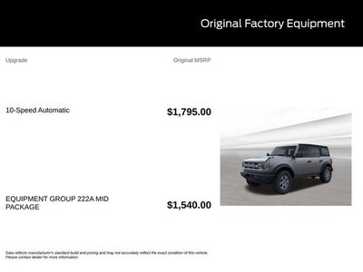 2025 Ford Bronco Big Bend