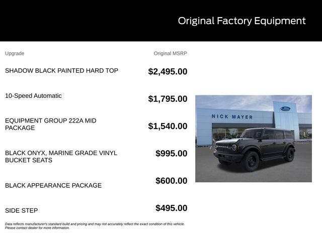 2026 Ford Bronco Big Bend