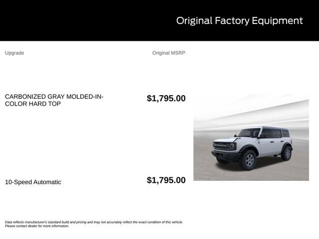 2026 Ford Bronco Big Bend