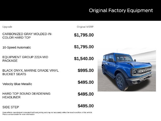 2026 Ford Bronco Big Bend