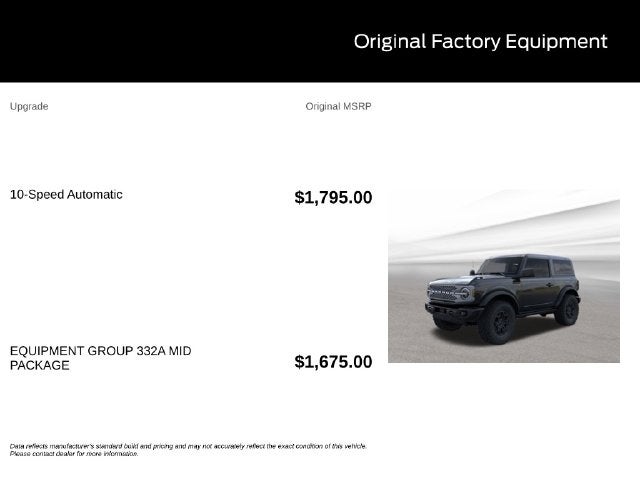 2026 Ford Bronco Badlands