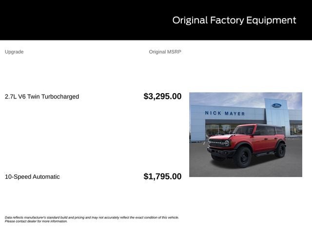 2026 Ford Bronco Badlands