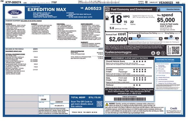 2027 Ford Expedition Max Active IN-TRANSIT