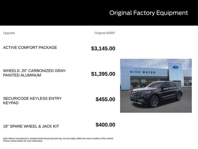 2026 Ford Explorer Active