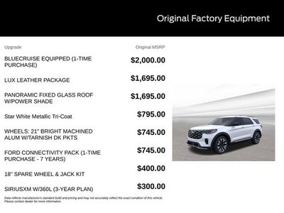 2026 Ford Explorer Platinum