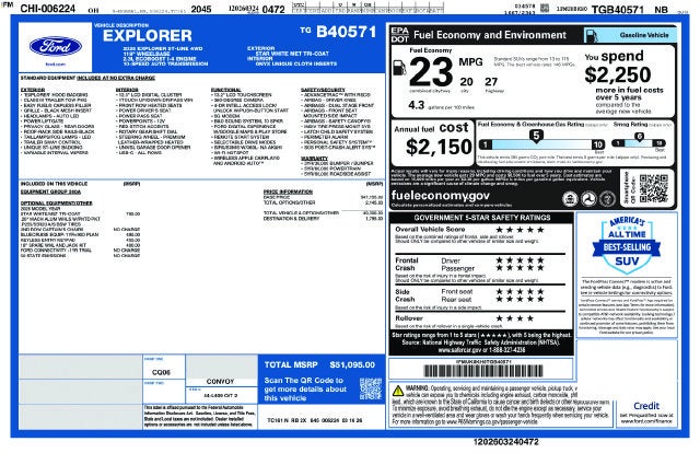 2026 Ford Explorer ST-Line